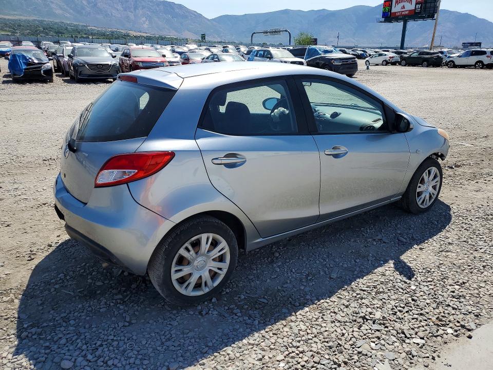 2011 Mazda Mazda2 მანქანა იყიდება აუქციონზე, vin: JM1DE1HZ9B0125612, აუქციონის ნომერი: 58311306