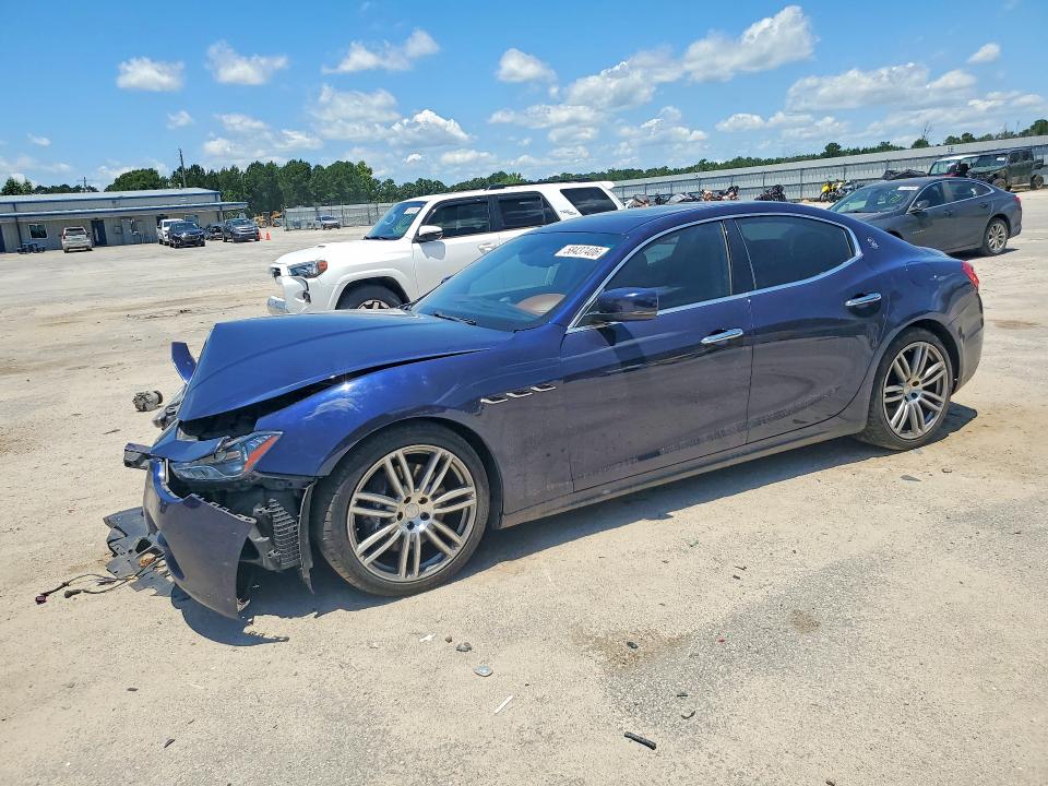 2014 Maserati Ghibli მანქანა იყიდება აუქციონზე, vin: ZAM57RTA4E1113263, აუქციონის ნომერი: 58437406