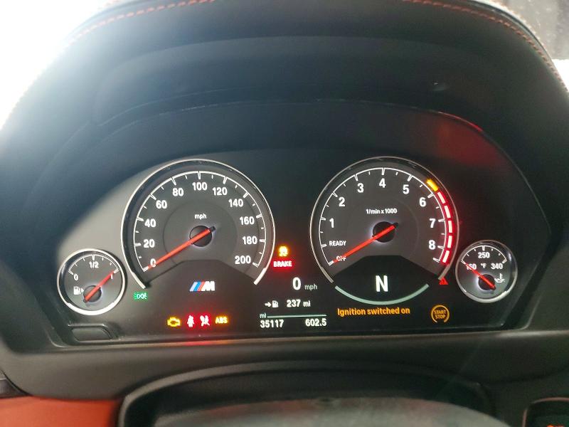 57849596 :رقم المزاد ، WBS3R9C50FK334016 vin ، 2015 Bmw M4 مزاد بيع