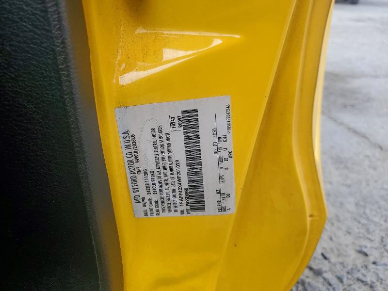 Продажа на аукционе авто 1998 Ford Mustang, vin: 1FAFP42X4WF201029, номер лота: 58606576