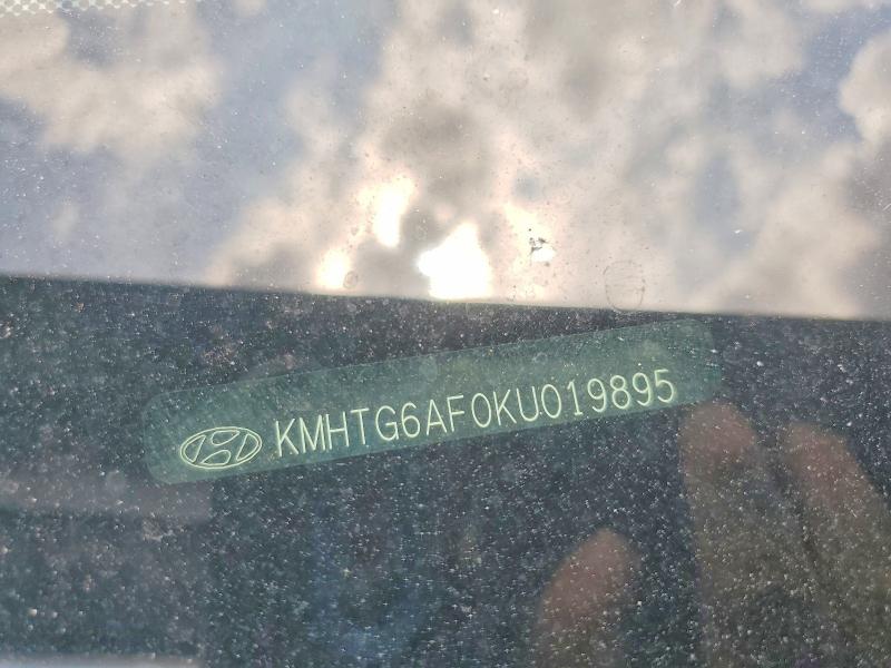 2019 Hyundai Veloster მანქანა იყიდება აუქციონზე, vin: KMHTG6AF0KU019895, აუქციონის ნომერი: 54759056