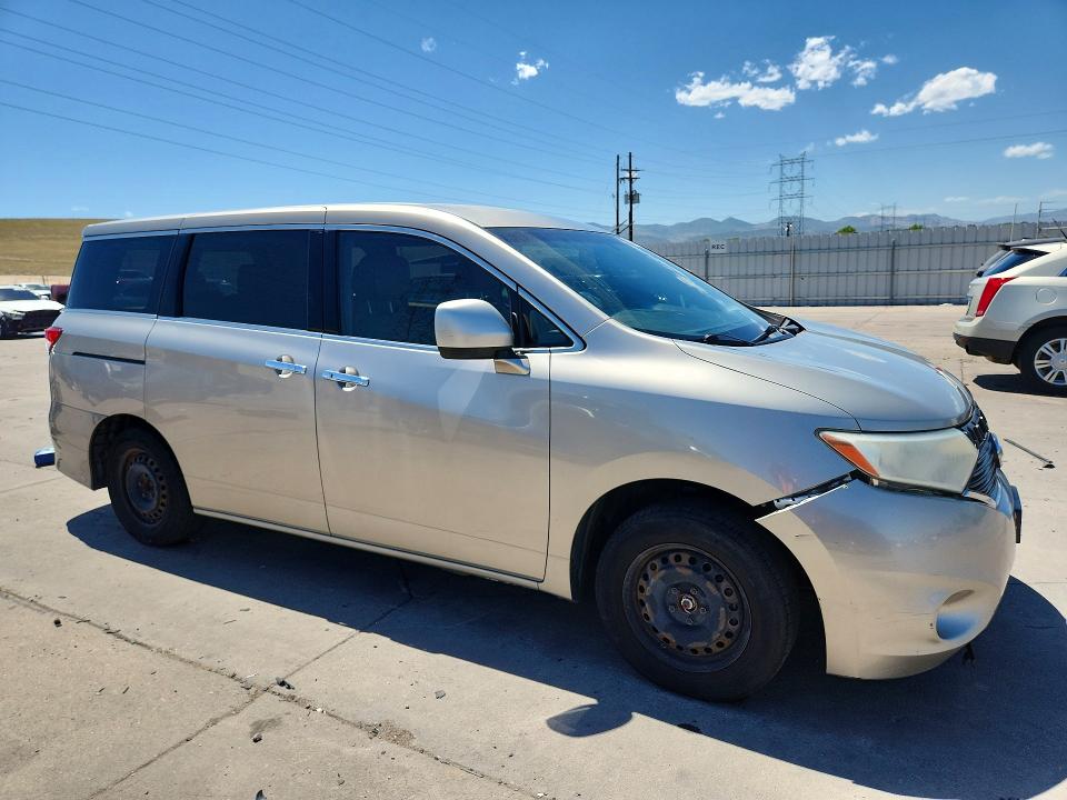 57835156 :رقم المزاد ، JN8AE2KP7B9009809 vin ، 2011 Nissan Quest مزاد بيع