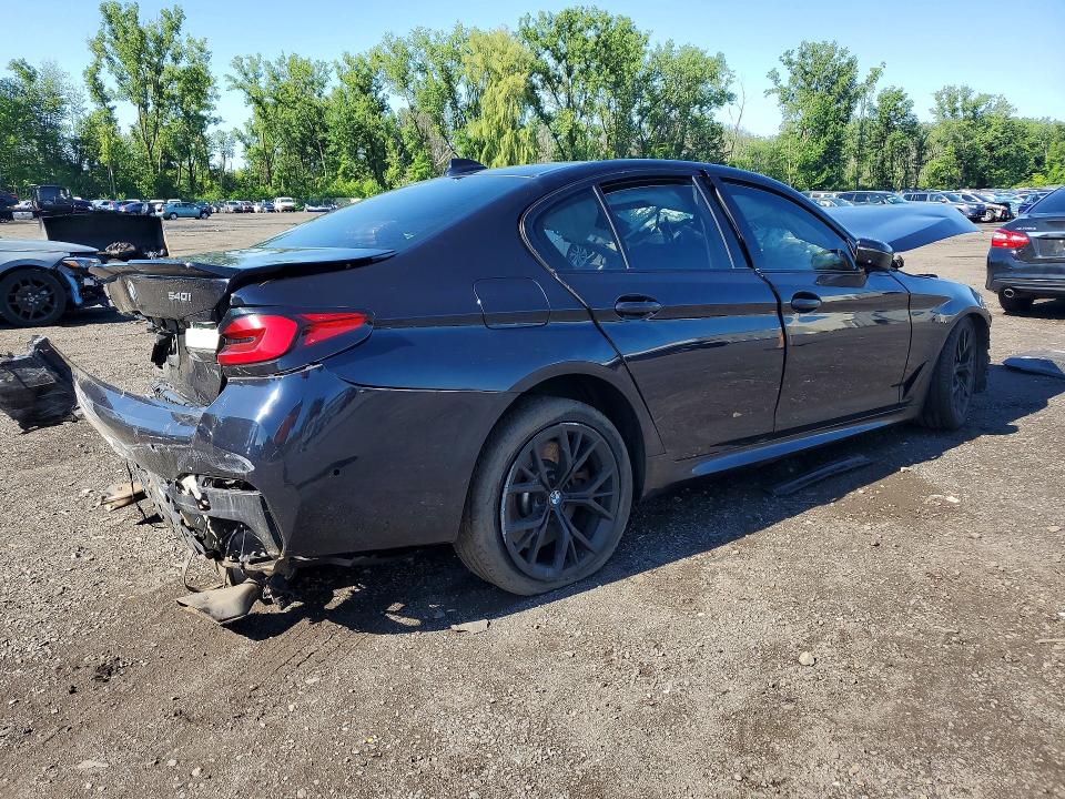 2021 Bmw 540 მანქანა იყიდება აუქციონზე, vin: WBA73BJ0XMWW99847, აუქციონის ნომერი: 58135086