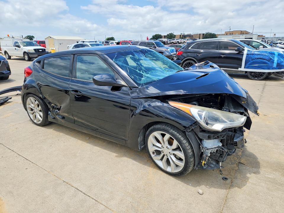 2015 Hyundai Veloster მანქანა იყიდება აუქციონზე, vin: KMHTC6AD8FU234022, აუქციონის ნომერი: 56446766