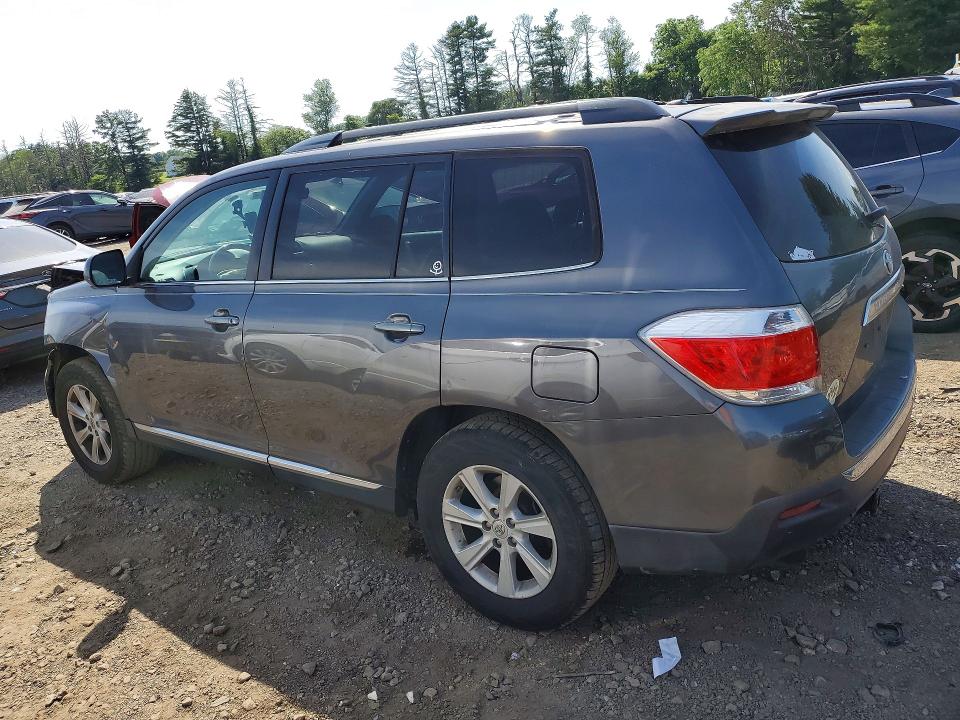 2012 Toyota Highlander მანქანა იყიდება აუქციონზე, vin: 5TDBK3EHXCS161153, აუქციონის ნომერი: 56417406