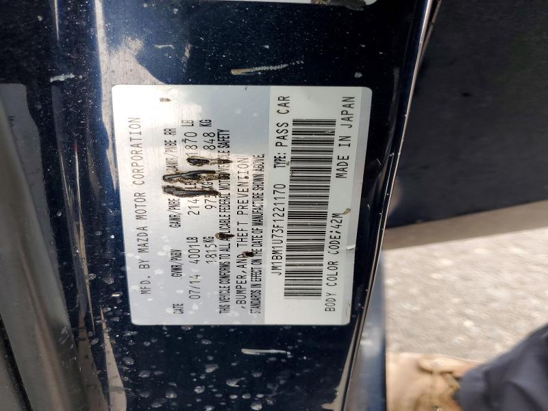 Продаж на аукціоні авто 2015 Mazda 3, vin: JM1BM1U73F1221170, номер лоту: 56281726