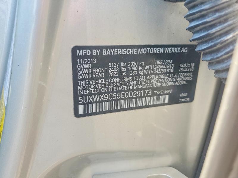 Продаж на аукціоні авто 2014 Bmw X3, vin: 5UXWX9C55E0D29173, номер лоту: 41633756