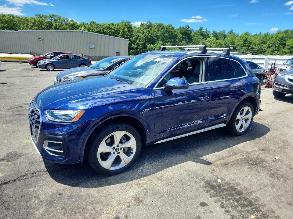 Продажа на аукционе авто 2021 Audi Q5, vin: WA1BAAFY3M2113406, номер лота: 57131926