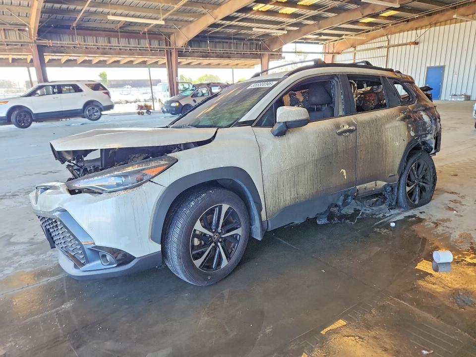 Продажа на аукционе авто 2024 Toyota Corolla Cross Hybrid, vin: 7MUFBABG2RV040312, номер лота: 55630096