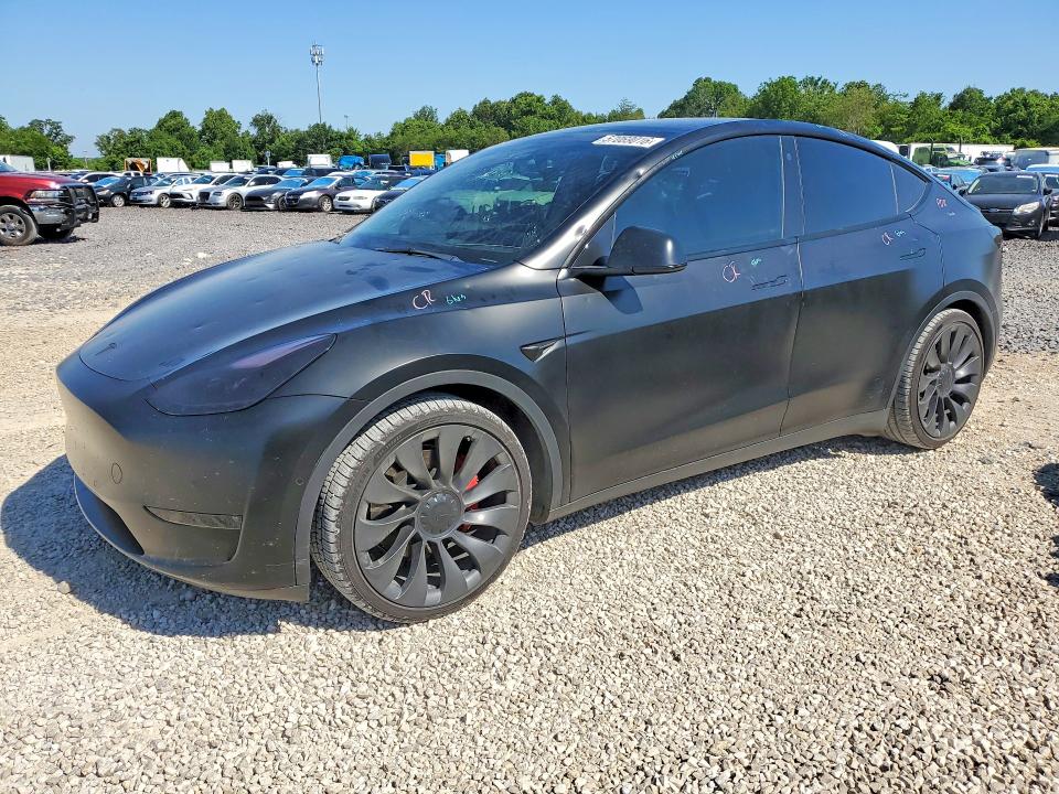 Продаж на аукціоні авто 2021 Tesla Model Y, vin: 5YJYGDEF8MF299585, номер лоту: 57069016