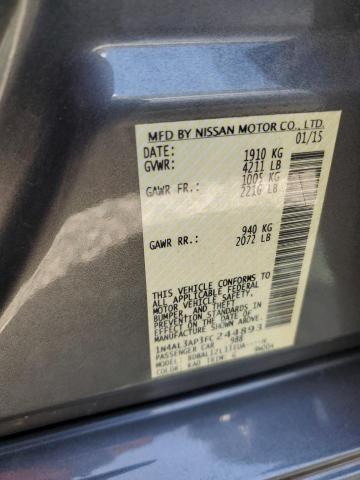 Aukcja sprzedaży 2015 Nissan Altima, vin: 1N4AL3AP3FC244893, numer aukcji: 55877396