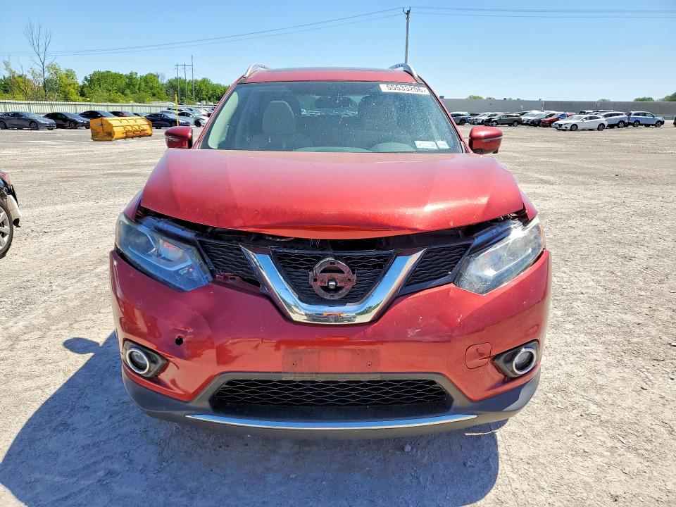 2016 Nissan Rogue მანქანა იყიდება აუქციონზე, vin: 5N1AT2MV7GC831013, აუქციონის ნომერი: 55533206