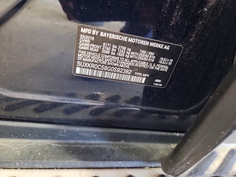 Aukcja sprzedaży 2016 Bmw X5, vin: 5UXKR0C58G0S92382, numer aukcji: 56131696
