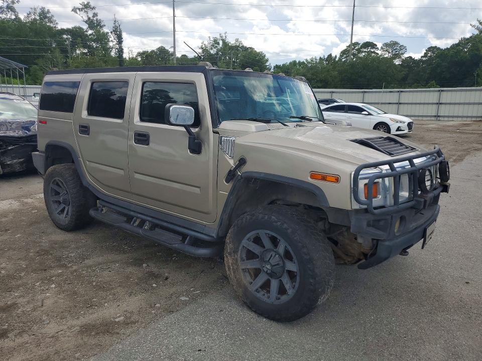 58132106 :رقم المزاد ، 5GRGN23UX3H145531 vin ، 2003 Hummer H2 مزاد بيع