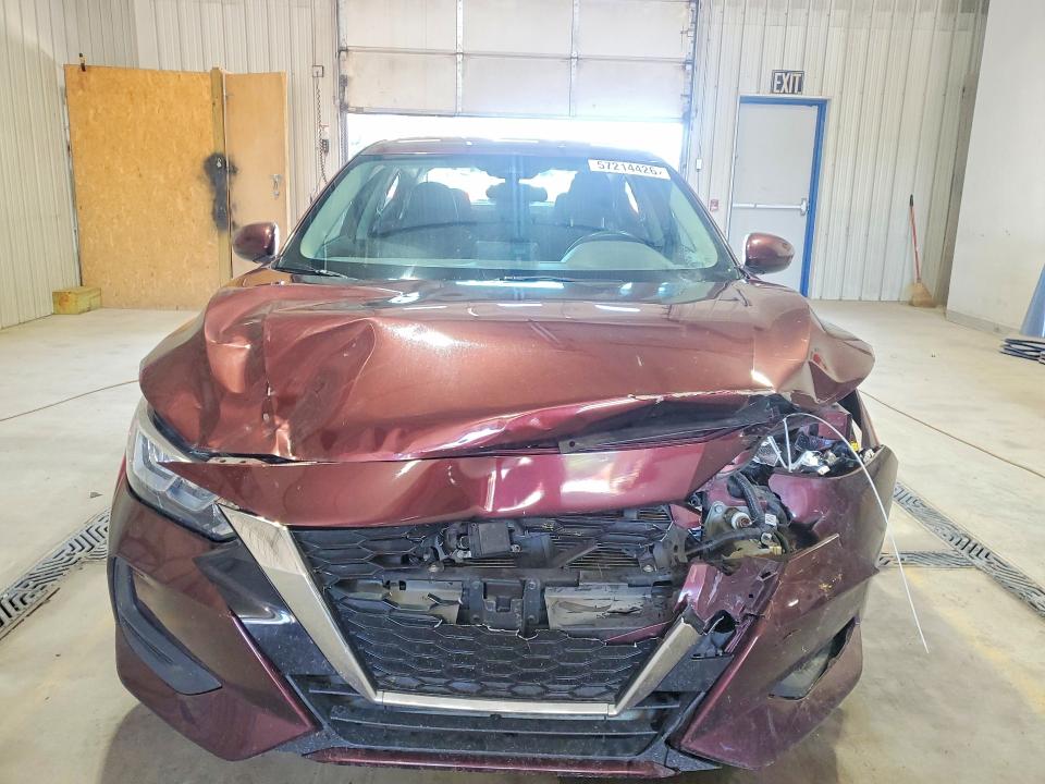2021 Nissan Sentra მანქანა იყიდება აუქციონზე, vin: 3N1AB8CVXMY254947, აუქციონის ნომერი: 57214426