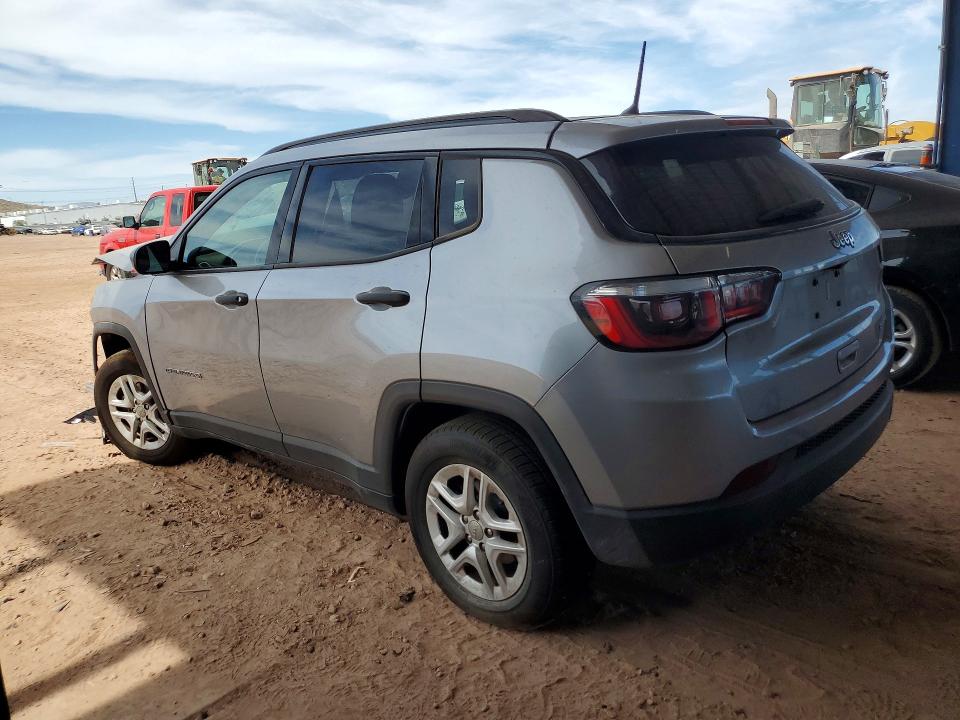 Продаж на аукціоні авто 2018 Jeep Compass, vin: 3C4NJCAB0JT124195, номер лоту: 56857336