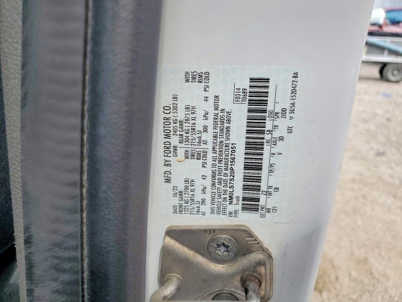 Продажа на аукционе авто 2023 Ford Transit Connect, vin: NM0LS7S20P1567051, номер лота: 58190856