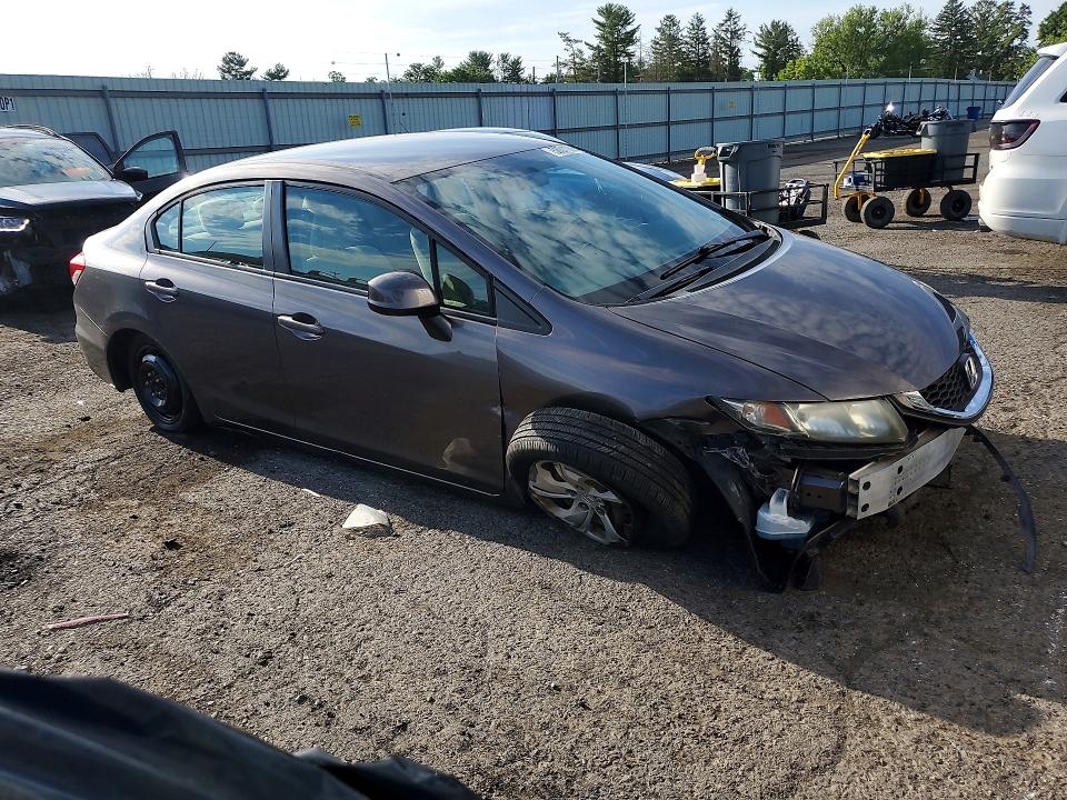 58311996 :رقم المزاد ، 19XFB2F52DE262683 vin ، 2013 Honda Civic مزاد بيع