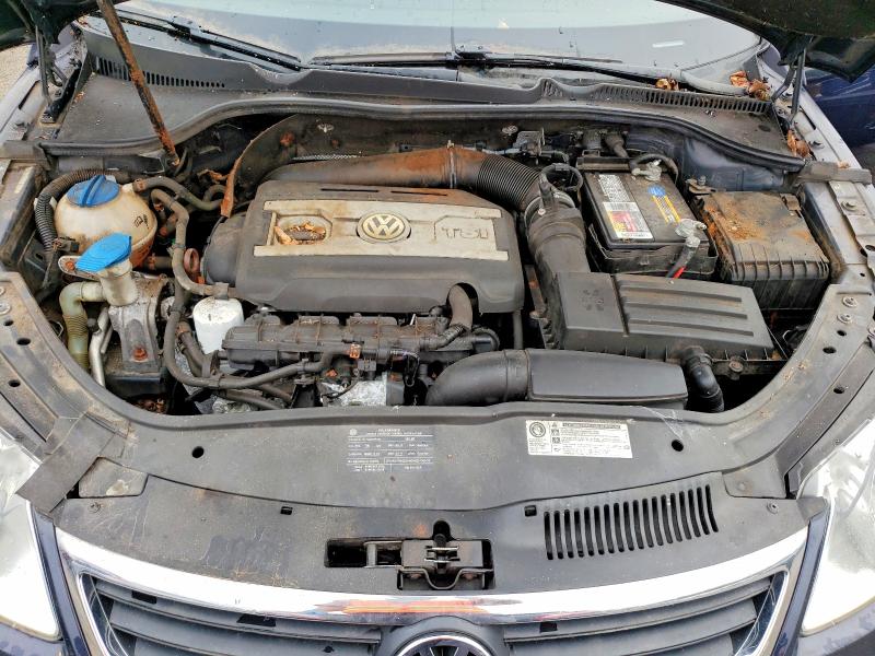 2011 Volkswagen Eos მანქანა იყიდება აუქციონზე, vin: WVWBA7AH1BV001201, აუქციონის ნომერი: 58576096