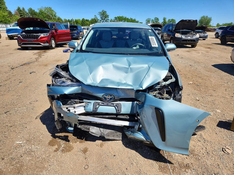 55589066 :رقم المزاد ، JTDKAMFU4M3143612 vin ، 2021 Toyota Prius مزاد بيع