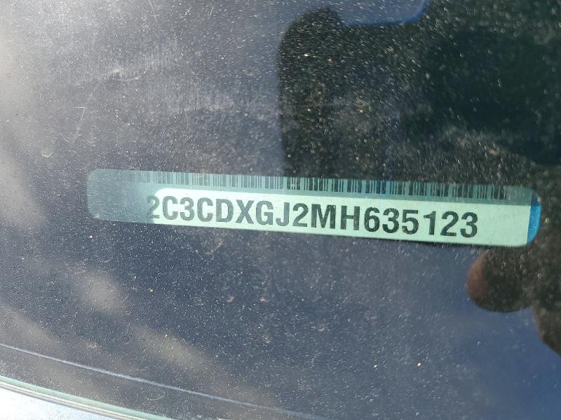 56479576 :رقم المزاد ، 2C3CDXGJ2MH635123 vin ، 2021 Dodge Charger مزاد بيع