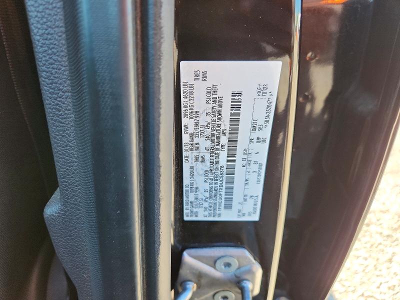 Продажа на аукционе авто 2013 Ford Escape, vin: 1FMCU0F7XDUC58378, номер лота: 55888926