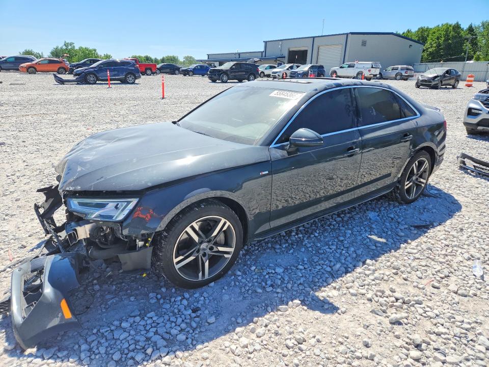 2017 Audi A4 მანქანა იყიდება აუქციონზე, vin: WAUENBF42HN030030, აუქციონის ნომერი: 55845366
