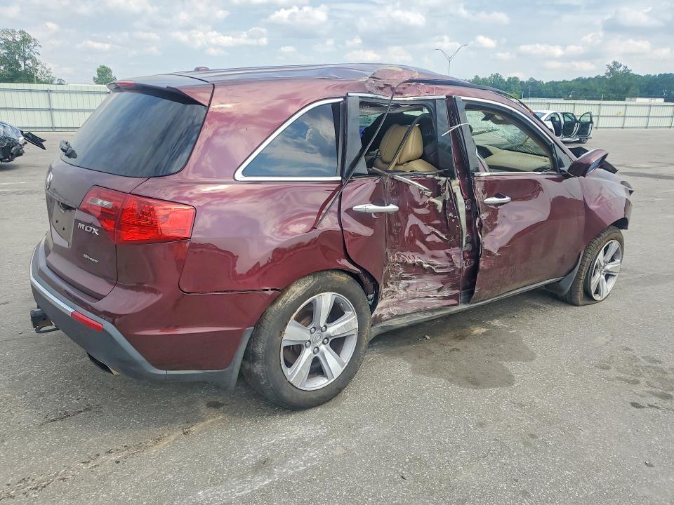 2012 Acura Mdx მანქანა იყიდება აუქციონზე, vin: 2HNYD2H30CH500753, აუქციონის ნომერი: 56507646