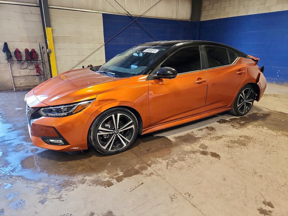 55895816 :رقم المزاد ، 3N1AB8DV2MY225120 vin ، 2021 Nissan Sentra مزاد بيع