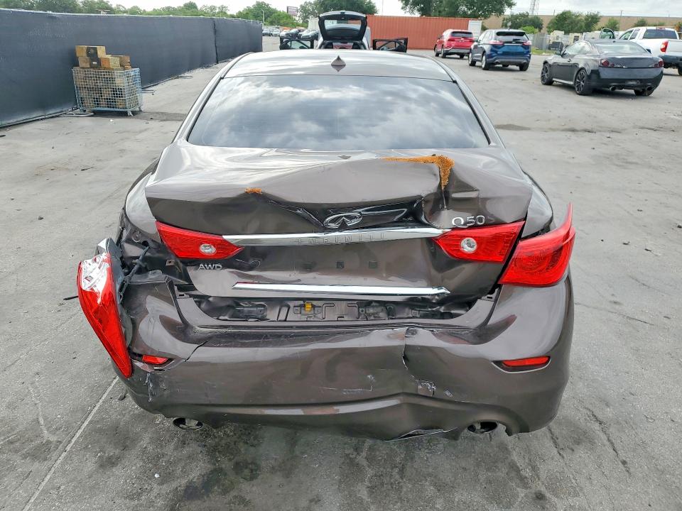 Продаж на аукціоні авто 2016 Infiniti Q50, vin: JN1CV7AR2GM253119, номер лоту: 55990596