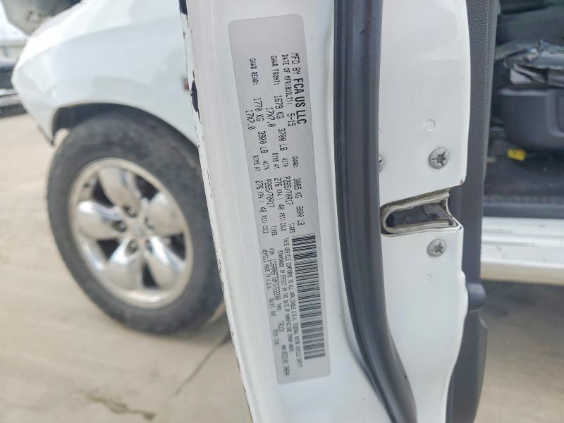 2015 Ram 1500 მანქანა იყიდება აუქციონზე, vin: 1C6RR6FT8FS722208, აუქციონის ნომერი: 55368096