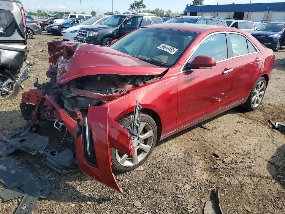 2015 Cadillac Ats მანქანა იყიდება აუქციონზე, vin: 1G6AH5RX1F0107287, აუქციონის ნომერი: 58608326