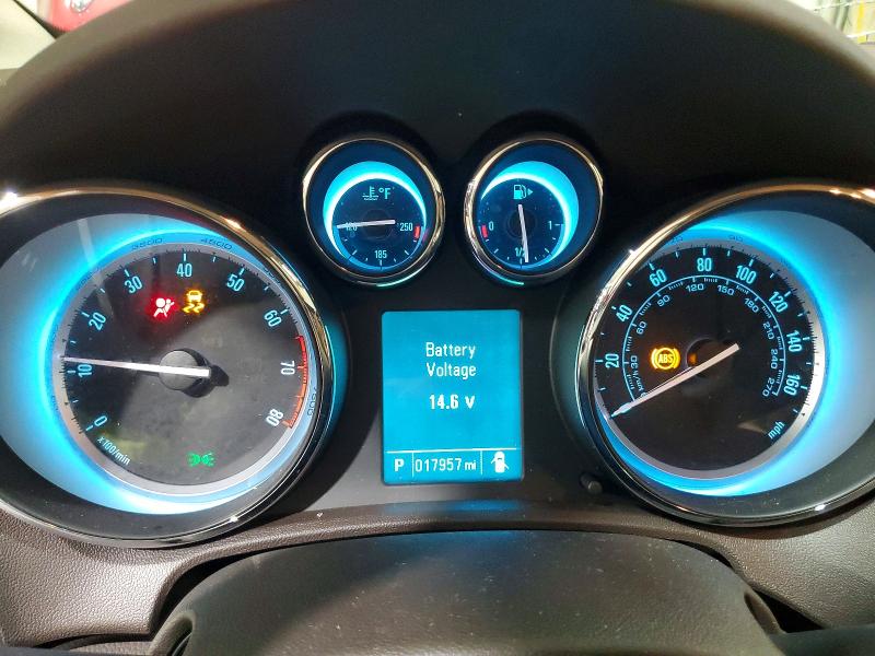 2015 Buick Verano მანქანა იყიდება აუქციონზე, vin: 1G4PR5SK1F4142211, აუქციონის ნომერი: 57329116
