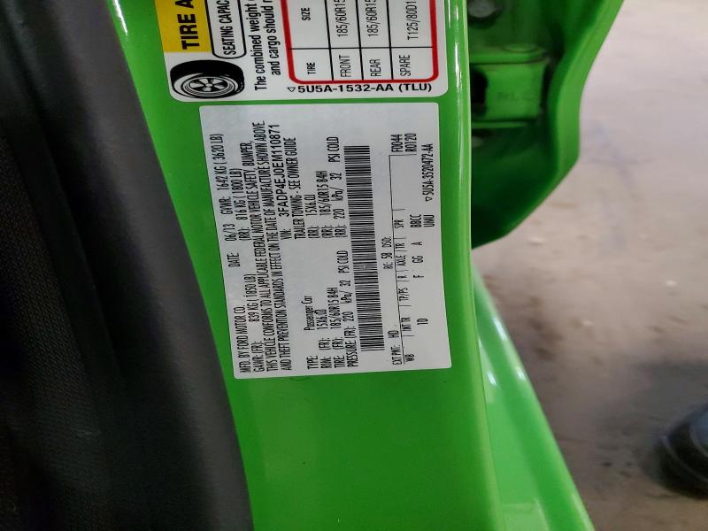 Продажа на аукционе авто 2014 Ford Fiesta, vin: 3FADP4EJ0EM110871, номер лота: 56124546