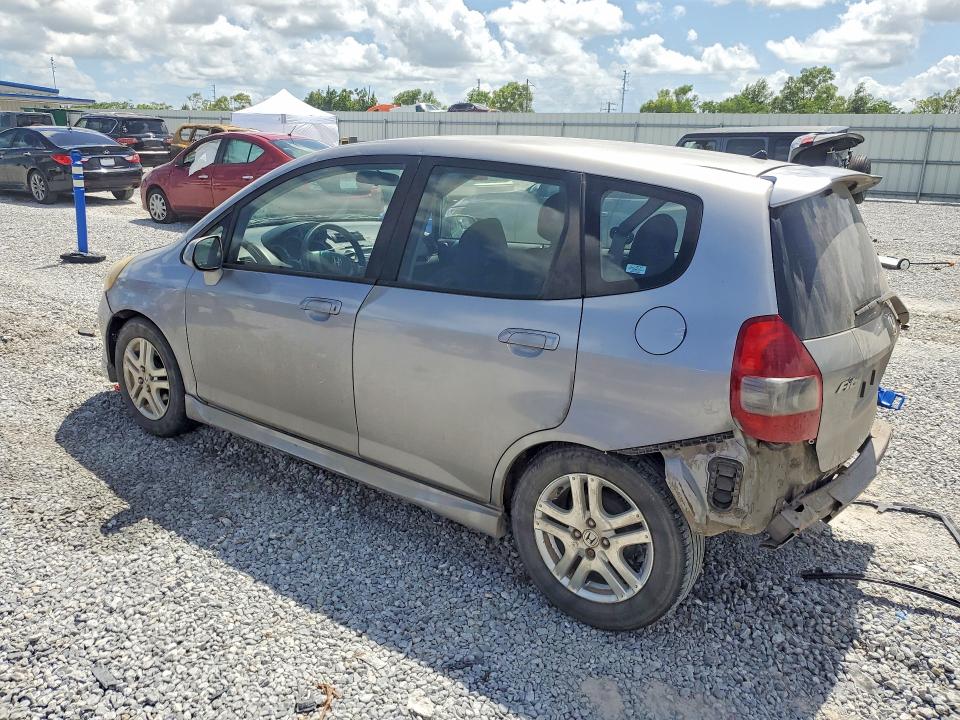 2007 Honda Fit მანქანა იყიდება აუქციონზე, vin: JHMGD38687S016263, აუქციონის ნომერი: 56780316