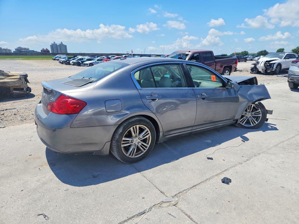 2012 Infiniti G25 Sedan მანქანა იყიდება აუქციონზე, vin: JN1DV6AP8CM811868, აუქციონის ნომერი: 55655526