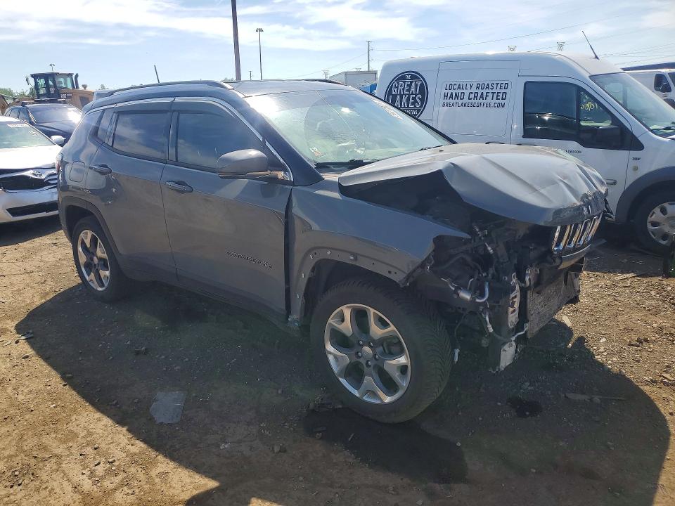 56275536 :رقم المزاد ، 3C4NJDCB9LT233809 vin ، 2020 Jeep Compass مزاد بيع