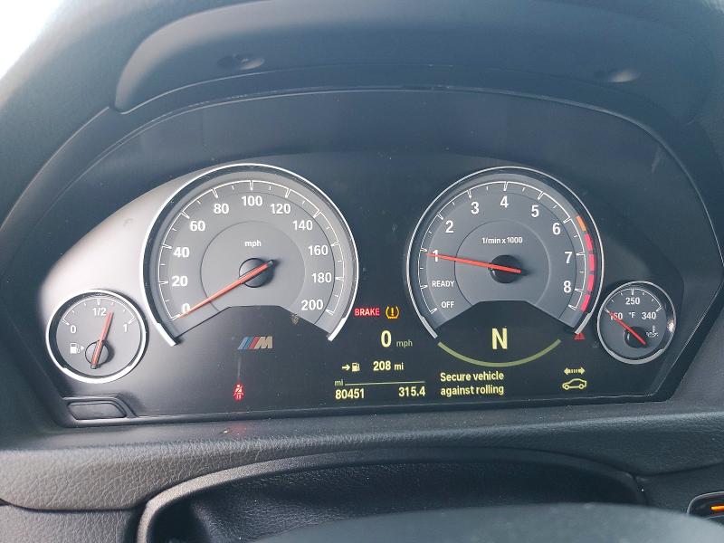 2015 Bmw M3 მანქანა იყიდება აუქციონზე, vin: WBS3C9C53FP805659, აუქციონის ნომერი: 55778316