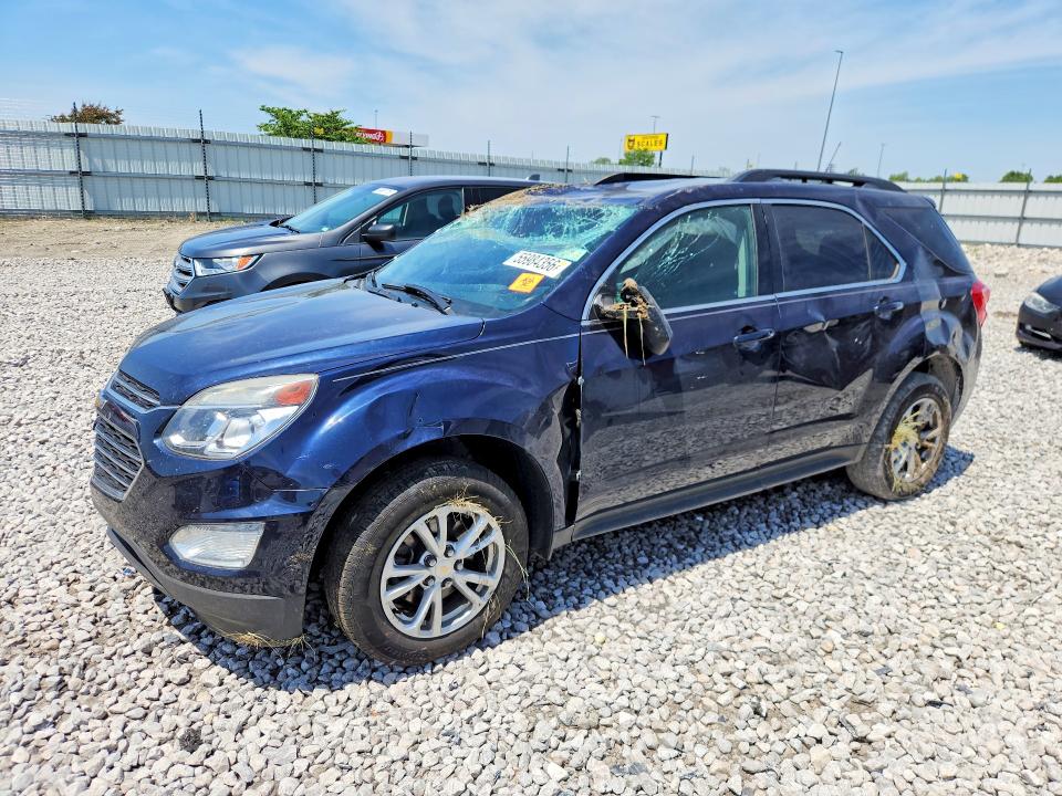 55984356 :رقم المزاد ، 2GNALCEK8H1580001 vin ، 2017 Chevrolet Equinox مزاد بيع