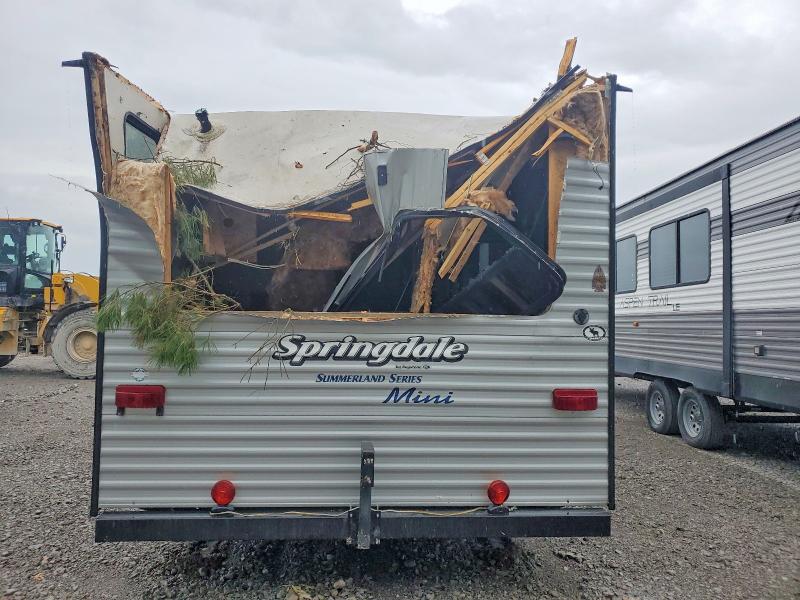 58722756 :رقم المزاد ، 4YDT17519HW154121 vin ، 2017 Keystone Rv Summerland Mini Seri مزاد بيع