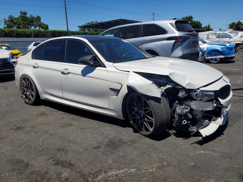 2017 Bmw M3 მანქანა იყიდება აუქციონზე, vin: WBS8M9C34H5G85986, აუქციონის ნომერი: 57159326