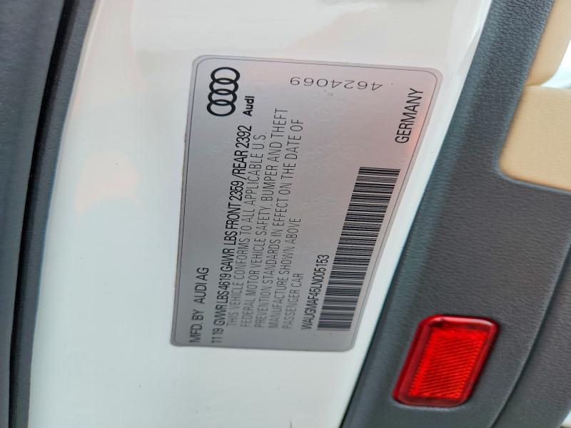 2020 Audi A4 მანქანა იყიდება აუქციონზე, vin: WAUGMAF45LN005153, აუქციონის ნომერი: 57559616