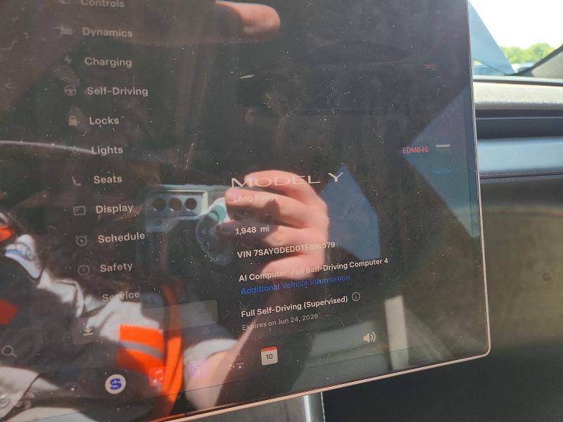 Продажа на аукционе авто 2026 Tesla Model Y, vin: 7SAYGDED0TF616579, номер лота: 56812396