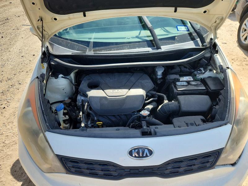 2012 Kia Rio მანქანა იყიდება აუქციონზე, vin: KNADM5A38C6024007, აუქციონის ნომერი: 59196616