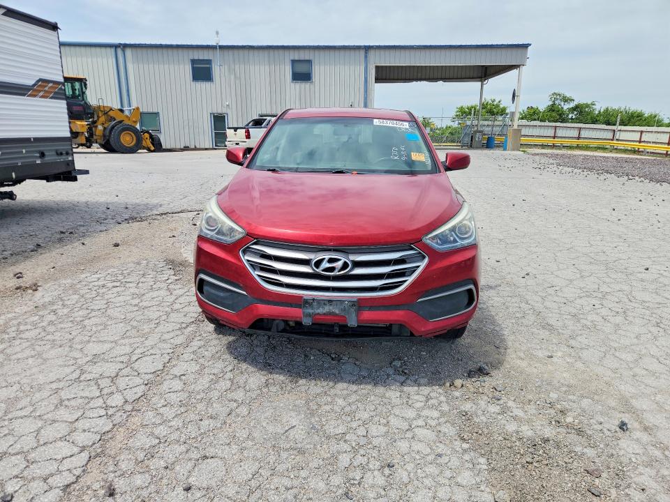 2018 Hyundai Santa Fe Sport მანქანა იყიდება აუქციონზე, vin: 5XYZT3LB4JG545255, აუქციონის ნომერი: 58370456