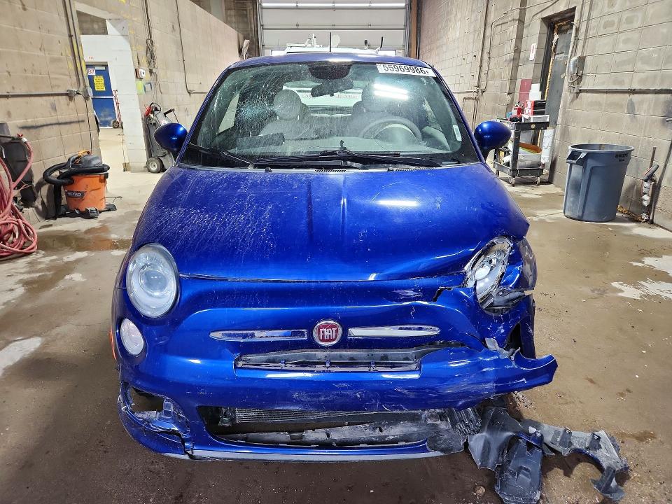 2014 Fiat 500 მანქანა იყიდება აუქციონზე, vin: 3C3CFFBR2ET205618, აუქციონის ნომერი: 55969986