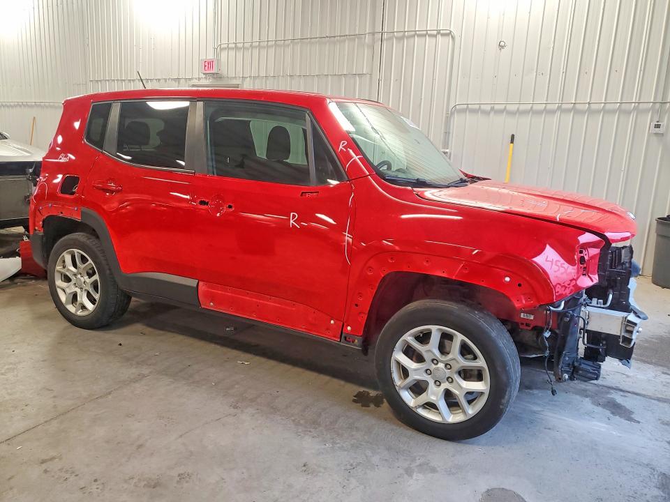 2016 Jeep Renegade მანქანა იყიდება აუქციონზე, vin: ZACCJBBT8GPE25726, აუქციონის ნომერი: 58006896