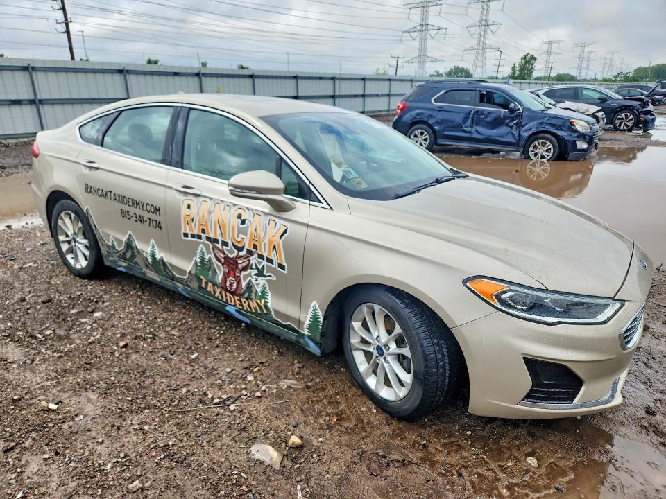 Продажа на аукционе авто 2019 Ford Fusion, vin: 3FA6P0MUXKR221245, номер лота: 57711566