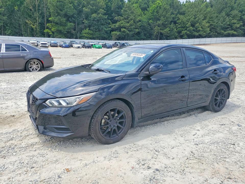 2022 Nissan Sentra მანქანა იყიდება აუქციონზე, vin: 3N1AB8CV0NY231615, აუქციონის ნომერი: 58956536