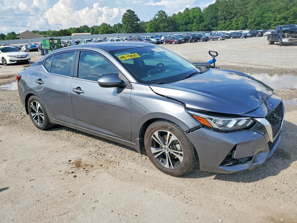 2022 Nissan Sentra მანქანა იყიდება აუქციონზე, vin: 3N1AB8CV5NY275657, აუქციონის ნომერი: 55353916